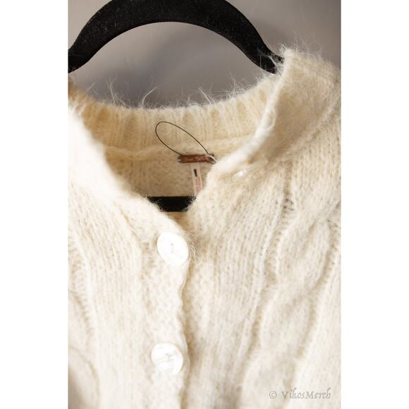 Free People Willow Cardi Sweater Buttondown XS NEW - Picture 3 of 4